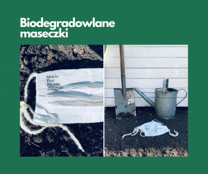 biodegradowalne maseczki